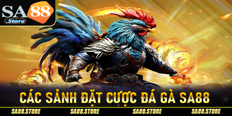 Danh sách các sảnh đặt cược đá gà sa88 đang có lượng người chơi nhiều nhất
