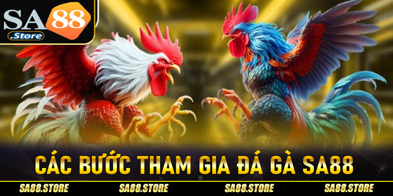 Cụ thể từng bước tham gia cá cược đá gà Sa88 đơn giản nhất hiện nay